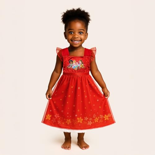 Disney Girls' Fantasy Gown Nightgown, Celebrate Xmas 2, 6