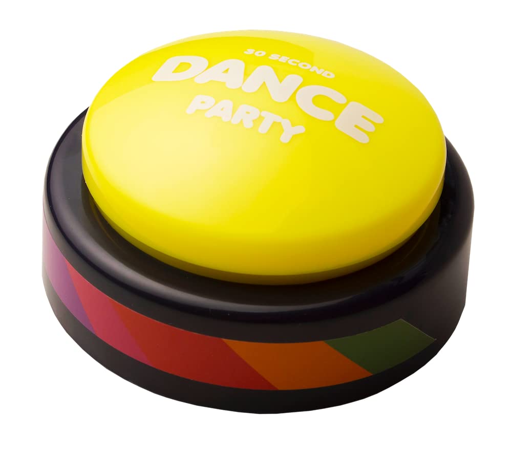 30 Second Dance Party - The Button | Dance Party Button with Music | Gag Gifts | Office Toys