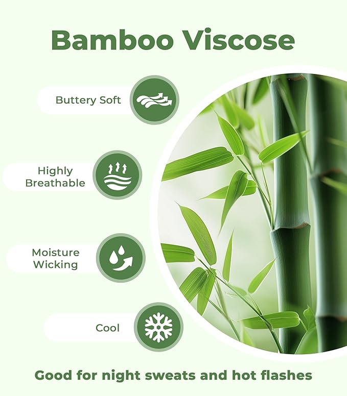 NACHILA Pajamas for Women-Viscose from Bamboo, Ribbed Racerback Tank Top Sexy Split Shorts Pajama Sets Cooling Sleep Cami Pjs