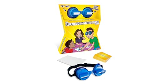 Vango The UpsideDownChallenge Game for Family & Kids - Fun Challenges with Upside Down Goggles - Hilarious for Game Night & Parties - 2-6 Players, Ages 8+ (Standard Edition)