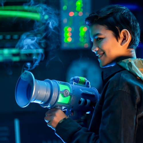 Minions Despicable Me 4 Ultimate Fart Blaster Toy - Shoots Real Fog Rings | 15 Hilarious Sound Effects | Lights Up & Banana/Fart Scents | Includes 2 Scent Formulas | Great Gag Gift for Kids Ages 4+