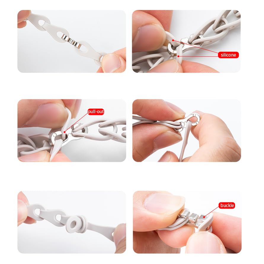 Compatible for FITVII Smart Watch Bands, 16mm,18mm, 20mm, 22mm Elastic Silicone Hollowed Out Replacement Straps Compatible for FITVII Nexa, HM08, HM58, HM57, HM78, HM68, HM21, H56, H86 Smart Watch (2 Pack-Black+Pink, 16mm size band)