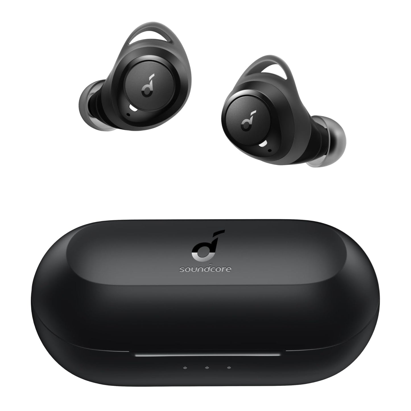 Soundcore by Anker Life A1 True Wireless Earbuds, Powerful Customized Sound, 40H Playtime, Wireless Charging, USB-C Fast Charge, IPX7 Waterproof, Button Control, Bluetooth Earbuds, Commute, Sports
