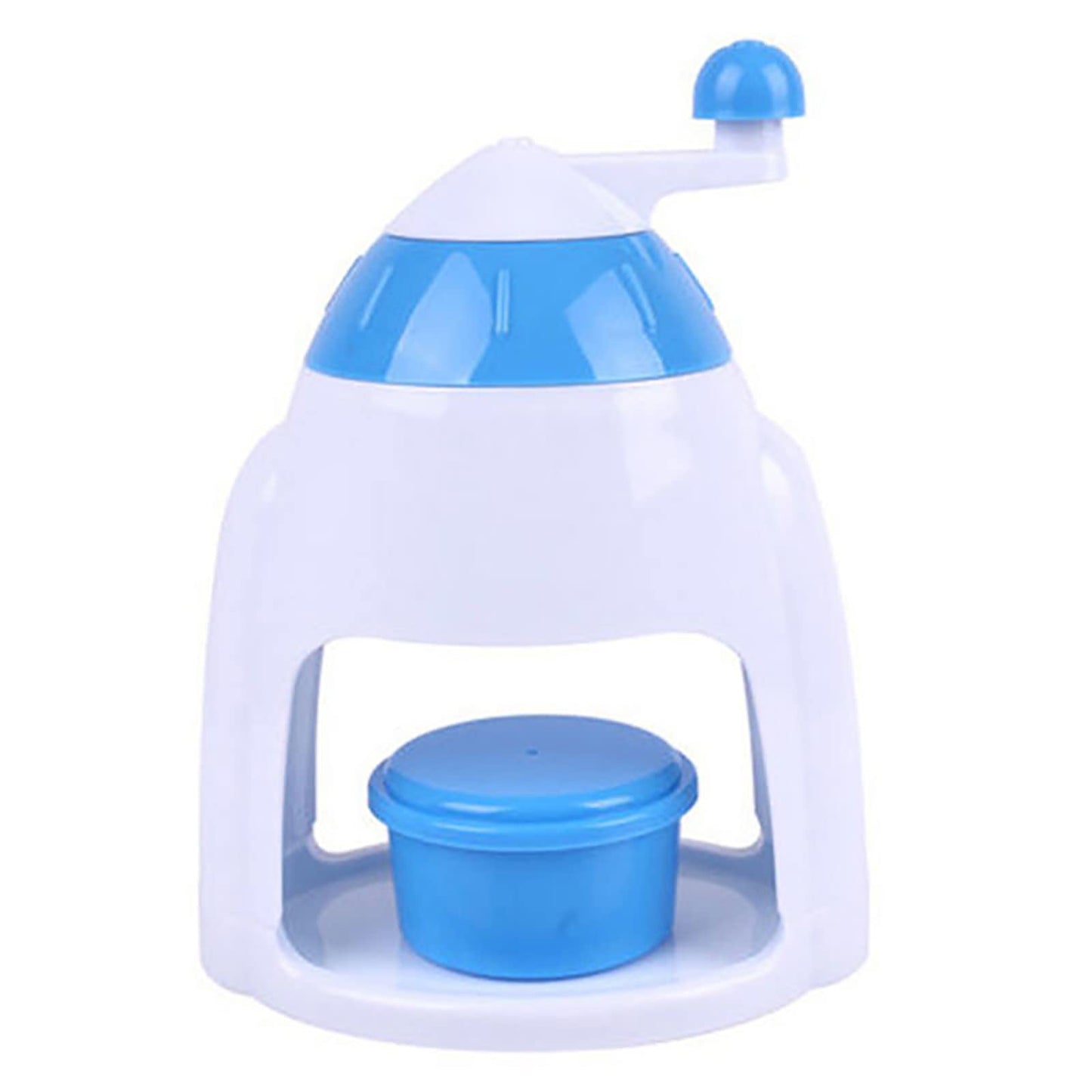 PAILON Household Hand Crank Ice Shaver Machine, Mini Manual Ice Crusher, Portable Ice Shaver and Snow Cone Machine, for Snow Cone, Slush, Shaved Ice