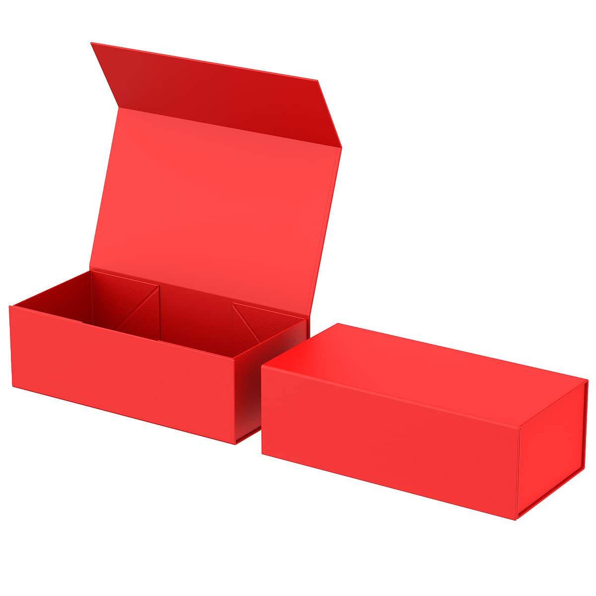 MONDEPAC 6 Pack Gift Boxes with Magnetic Lid 12" X 6" X 4" for Presents,Luxury for Gift Packaging, Bridesmaid Gifts Boxes, Magnetic Gift Box for Gifts,Birthday Gift Boxes,Christmas Gift Boxes