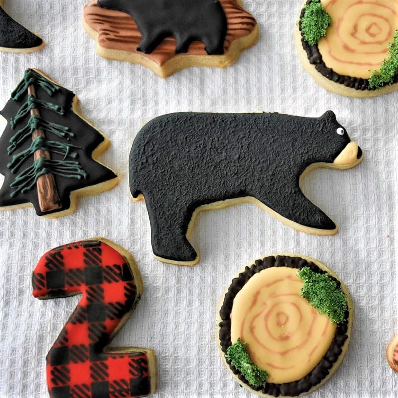 National Forest State Park Cookie Cutter 9 Piece Set from The Cookie Cutter Shop – Tin Plated Steel Cookie Cutters