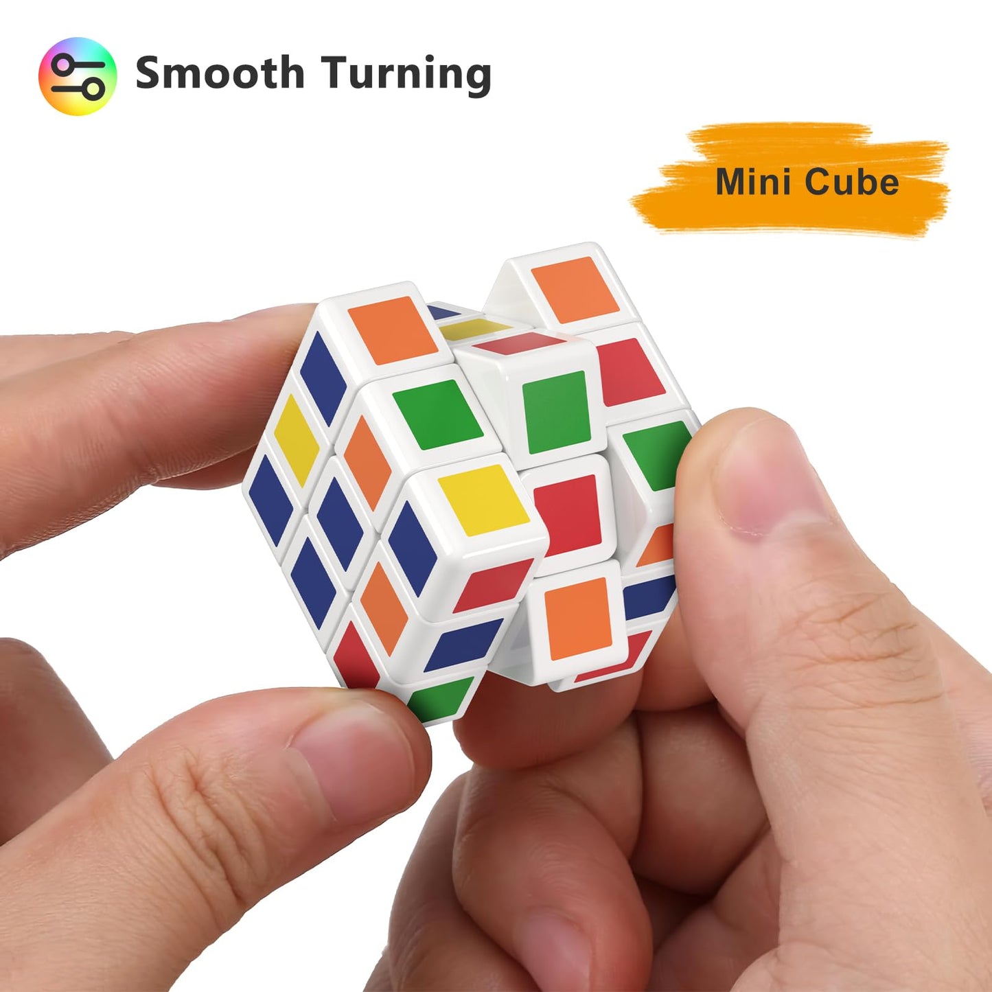 TBFUNNY 32 Pack Mini Cube Puzzle Party Favors for Kids, 1.18in 3x3x3 Magic Cube Toy for Student School Rewards Classroom Prize Goodie Bag Stuffers, Gift for Birthday Valentines Easter Christmas