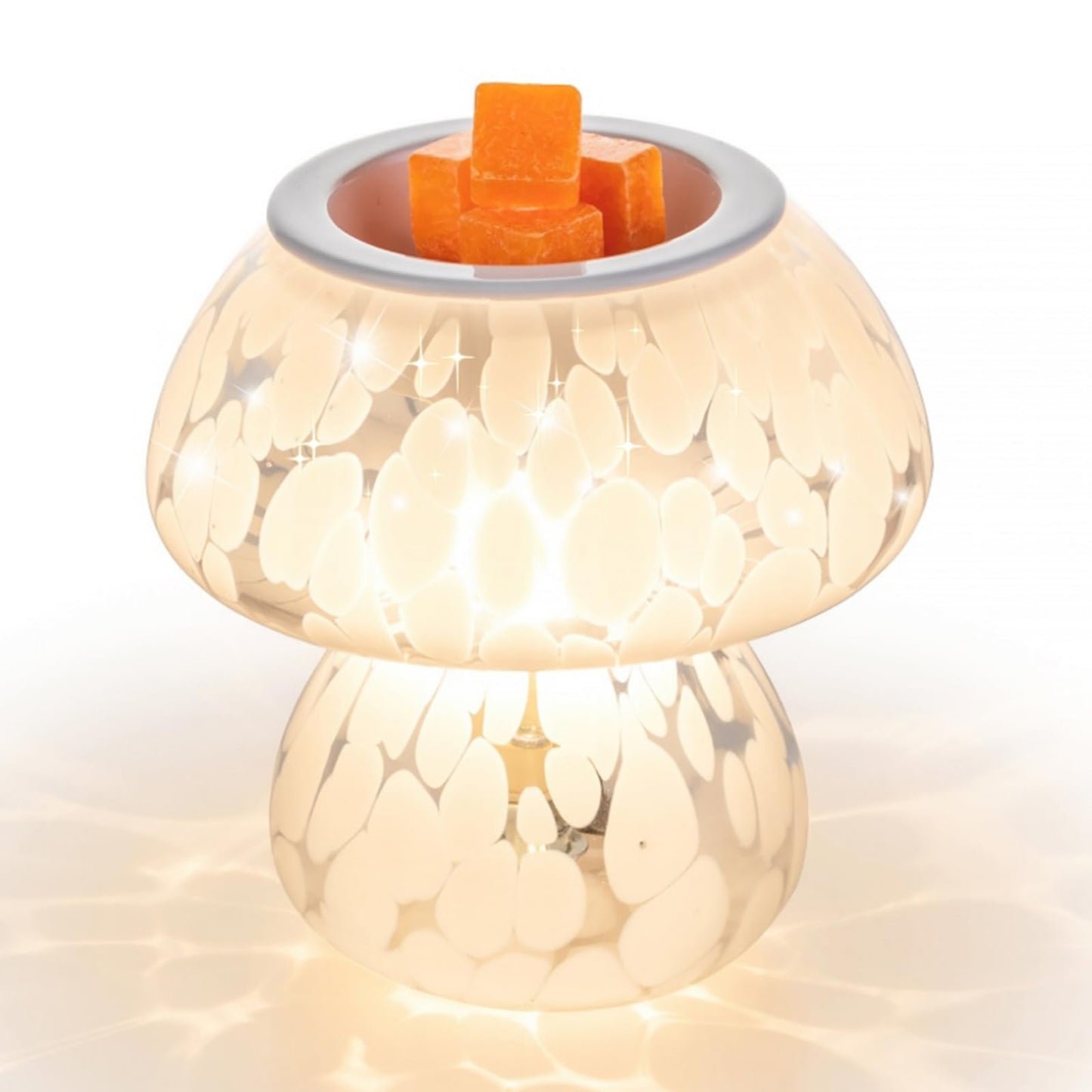 Candeldo Mushroom Wax Melt Warmer: Scentsy Wax Melter Warmer Cute Melter Fragrance Candle Lamp Home Decor Mothers Day Birthday Gift for Women