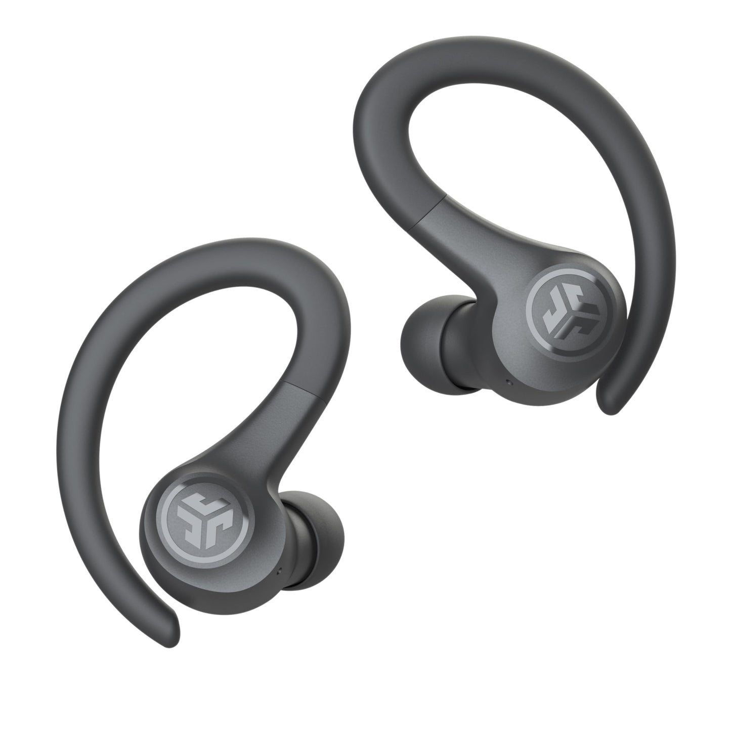 JLab Go Sport+ Wireless Workout Earbuds Featuring C3 Clear Calling, Secure Earhook Sport Design, 35+ Hour Bluetooth Playtime, and 3 EQ Sound Settings (Graphite)