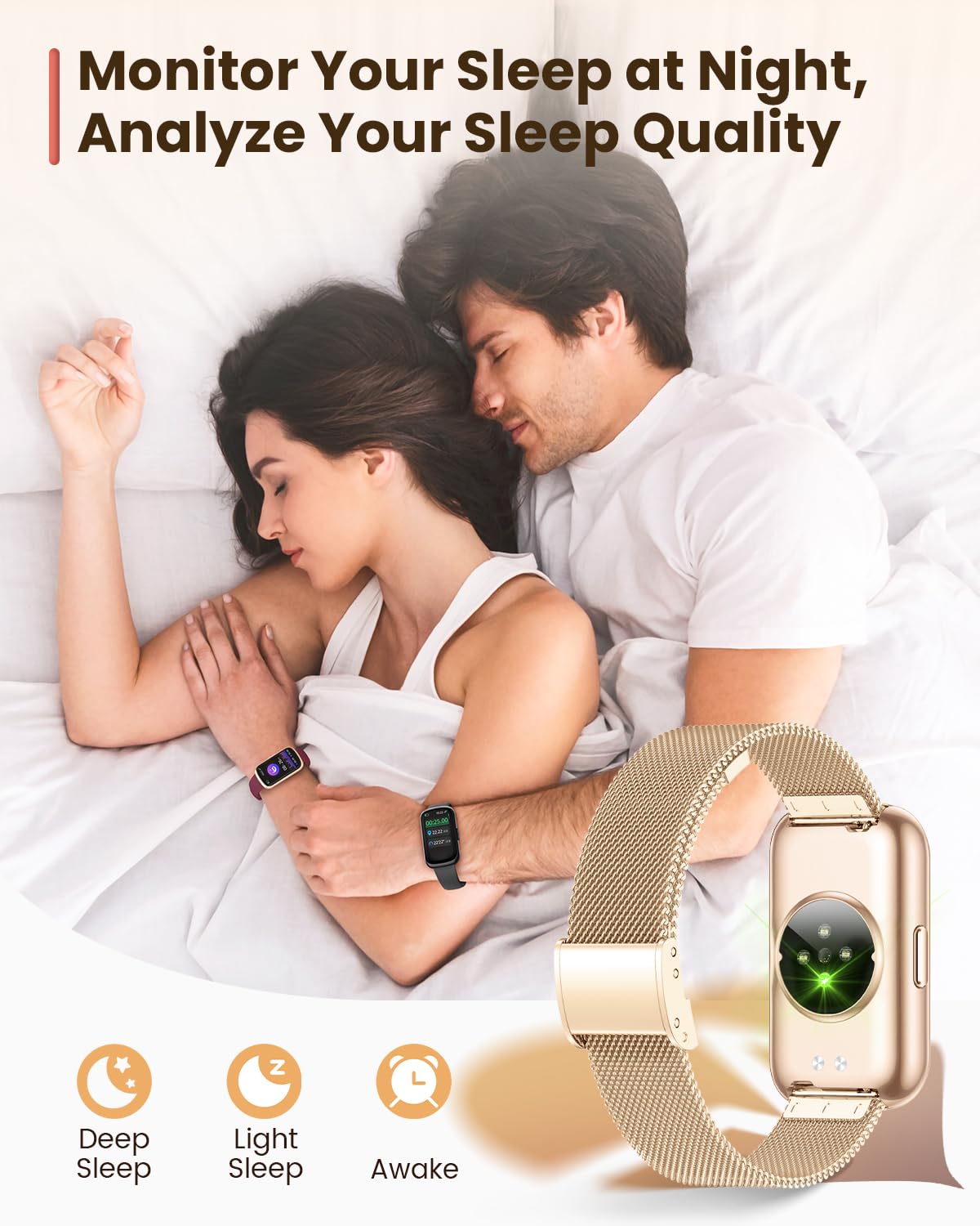 DEKELIFE Fitness Watches for Women, Fitness Tracker with Heart Rate/SpO2 Monitor, Smart Watches for Women with Sleep/Step Tracker, 20+ Sport Modes Activity Tracker, Android Smart Watch for Phones