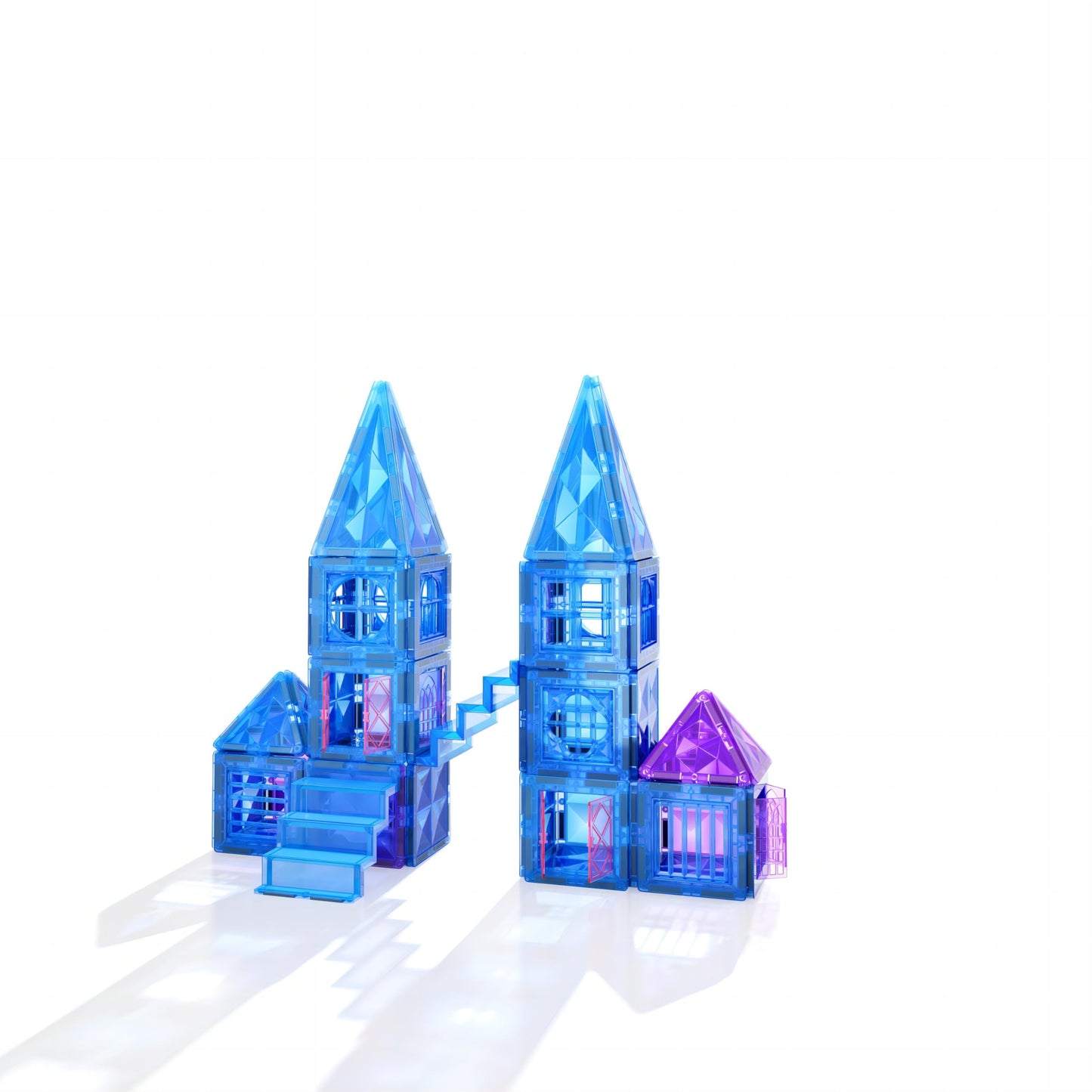 Diamond Magnetic Building Blocks - Princess Toys for 3-8 Year Old Girls & Boys - 3 4 5 6 Year Old Girl Birthday Xmas Present Preschool K12 Classroom Decor Classroom Must Haves School Supplies