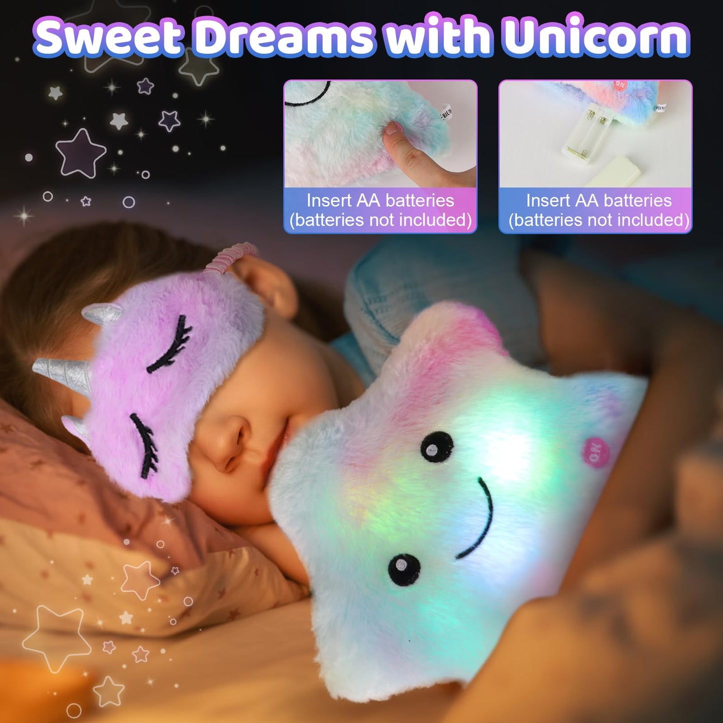 Jenria Unicorn Gifts for Girls, Birthday Gifts for Girls Age 3 4 5 6 7 8 9 10 Years Old Girl Birthday Gift Ideas, Girls Toys Age 6-8, Unicorn Toys for Daughter, Niece
