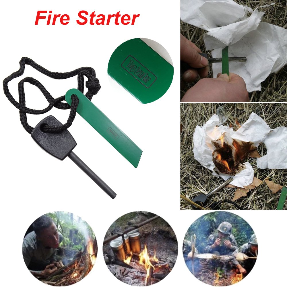 Outdoor Survival Kit 7 in 1,Mini Emergency Survival Gear Small Camping Equipment Pocket Tool Gadgets Stocking Stuffers Ideal for Boys Kids Hiking