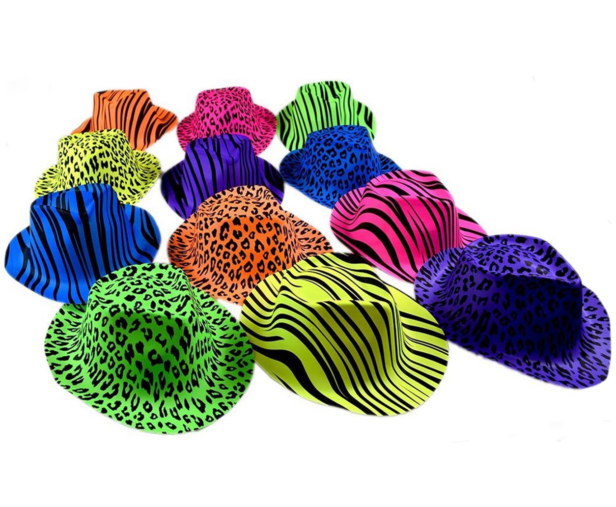 Tigerdoe Rock n Roll Party Favors - 36 Pc Set - Rock Star Party Hats, Disco Ball Necklaces, Inflatable Microphones - Rocker Party Supplies