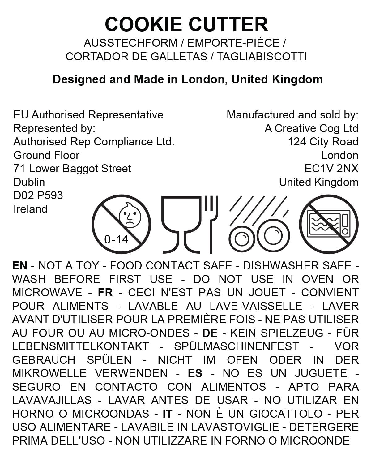 BAKERLOGY Xmas Highland Cow Face Cookie Cutter - Detailed Biscuit Cutter Design for Baking and Crafts, ideal on fondant, dough, clay