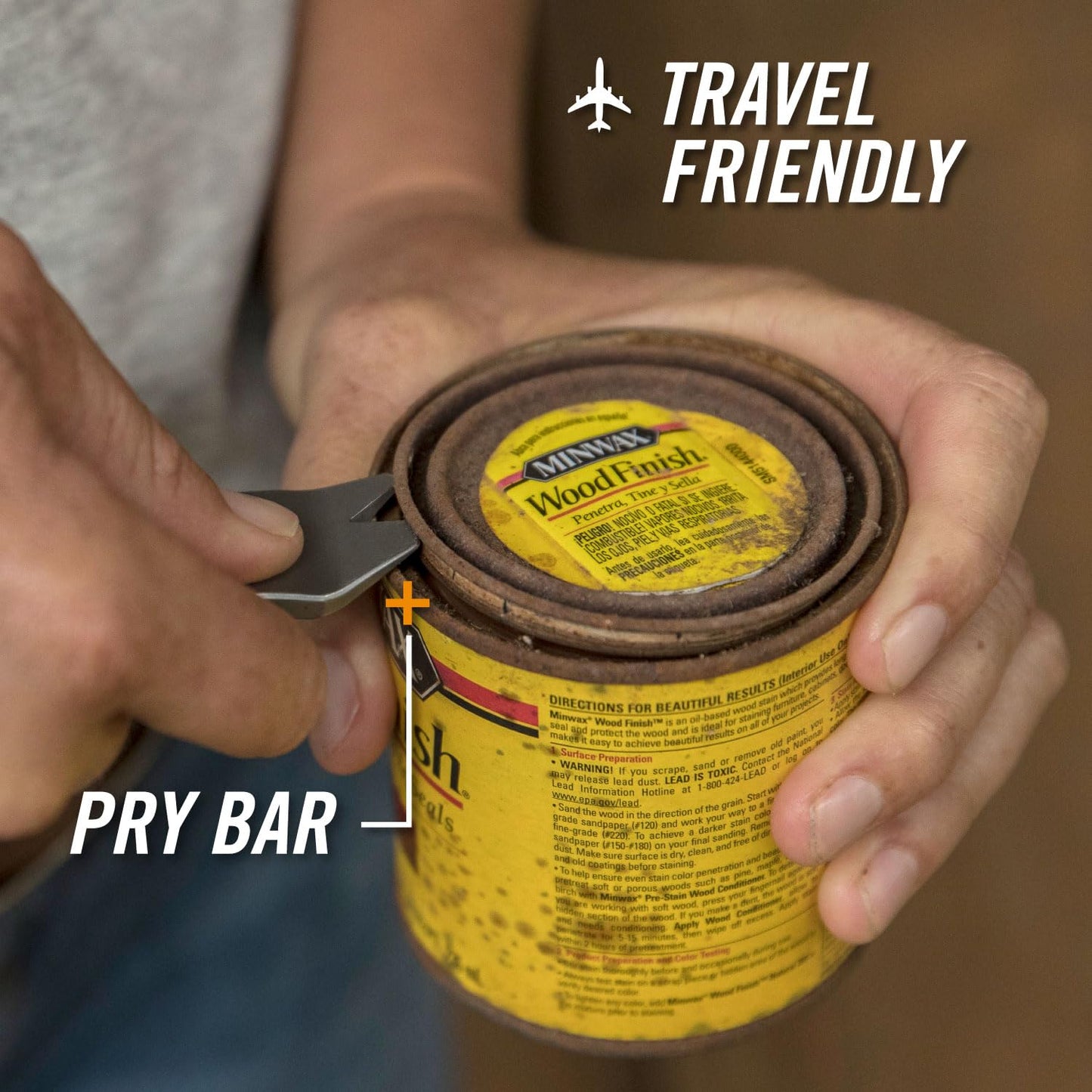 Gerber Gear Shard XL EDC Multi-tool 6-in-1 Keychain Multitool with Pry Bar, Wire Stripper and Bottle Opener, Stainless Steel