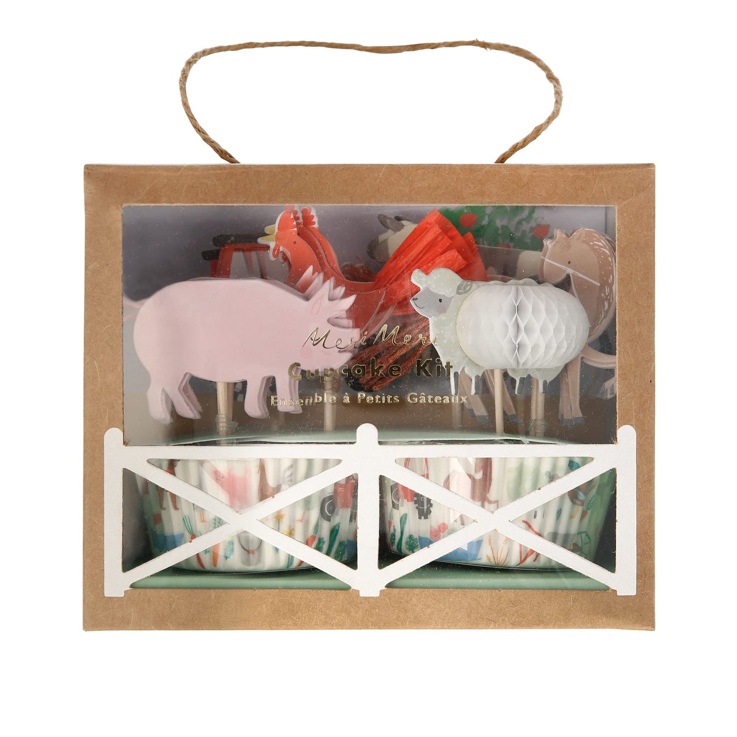 Meri Meri On The Farm Cupcake Kit