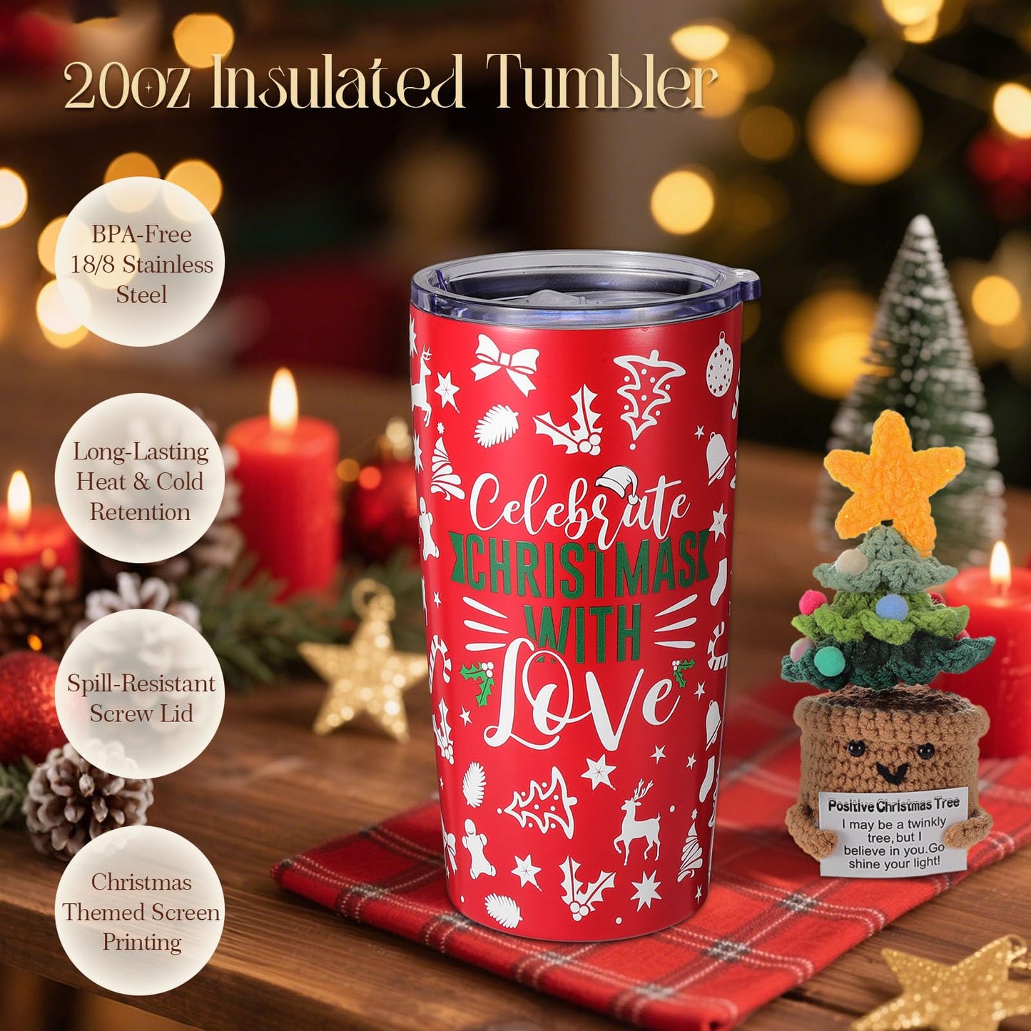 Christmas Gifts for Women 2025 – Christmas Gift Basket for Women Mom Wife Grandma Daughter Sister Girlfriend Best Friend Coworkers Female Teacher Nurse Her, Christmas Gift Set Unique Holiday Gift Box