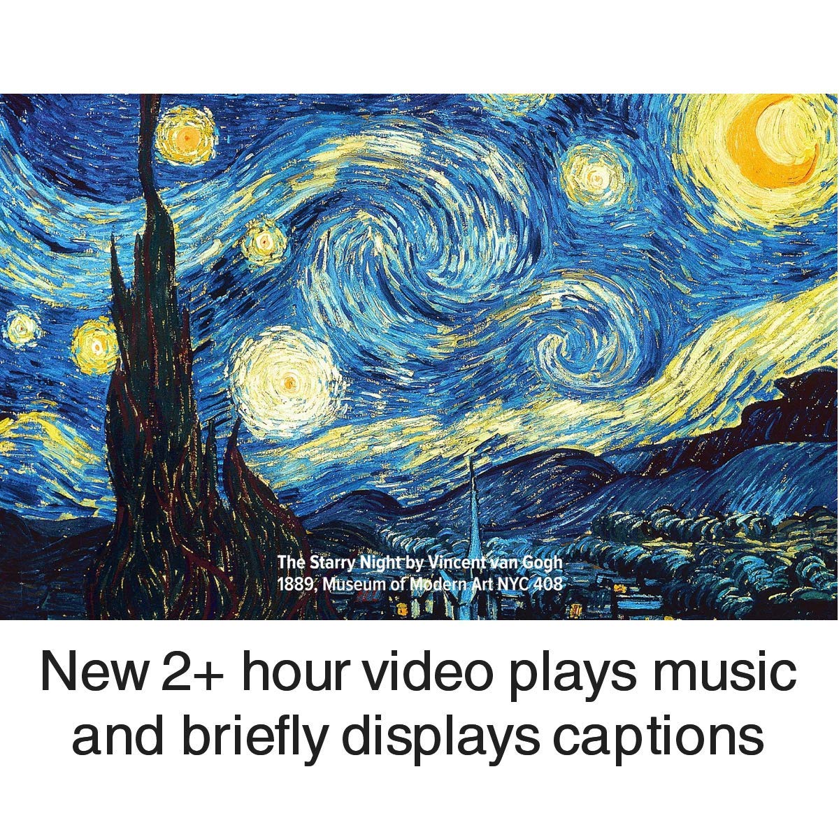 BillionDollarArtGallery® Transform your TV Into Wall Art | Display 500 Of The World's Most Iconic Paintings | Art TV | Unique Gift | Home Décor | Living Room Decor | Wall Art