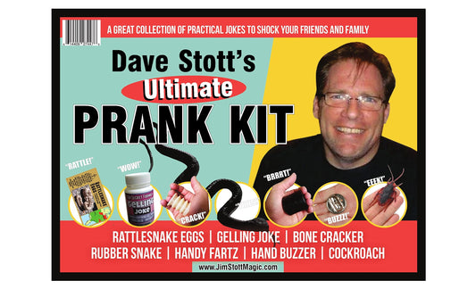 Fun Time Products Dave Stott’s 'Ultimate Prank Kit’, Funny Gag Gifts for Men, Women, and Kids
