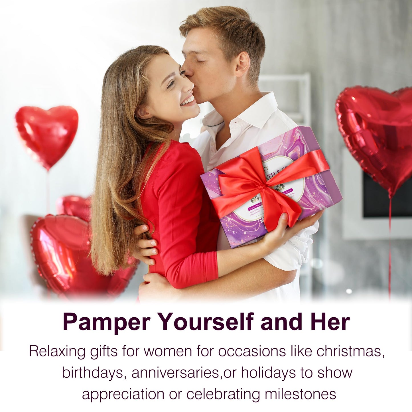 Spa Gifts for Women -Stress Relief Relaxing Thank You Gift for Mom Wife Her Sister Best Friend Birthday Gifts,Unique Self Care Womens Gift for Christmas Stocking Stuffer Secret Santa Gifts for Women