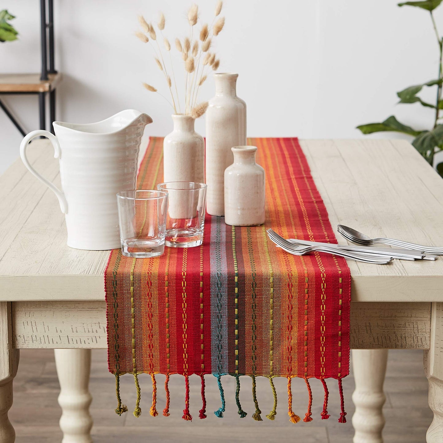 DII Southwest Collection Tabletop, Table Runner, Spice, "table runner, 14x72"""