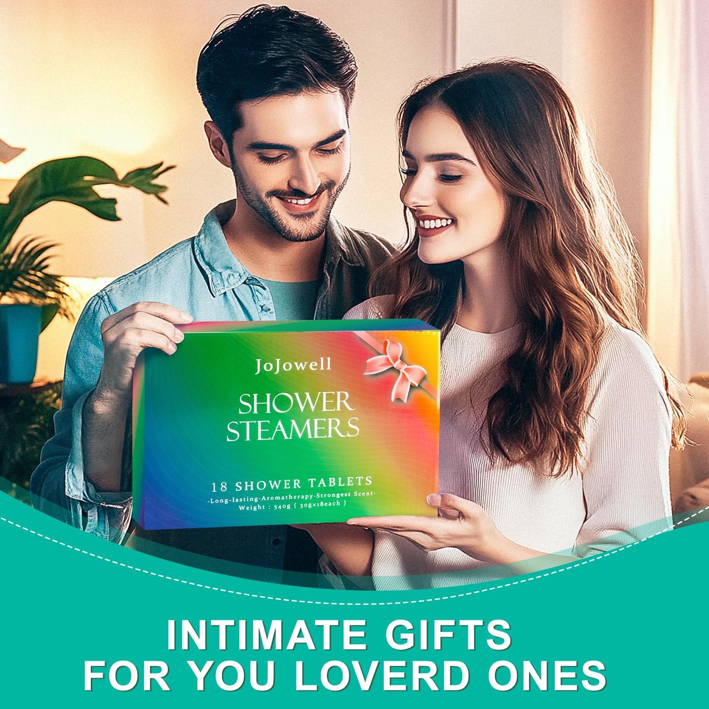 JoJowell Shower Steamers Aromatherapy - 18 Pack Gifts for Women, Organic Essential Oils, Self Care, Birthday Gifts for Women, Men, Mom, Teen, Relaxation Home SPA Christmas