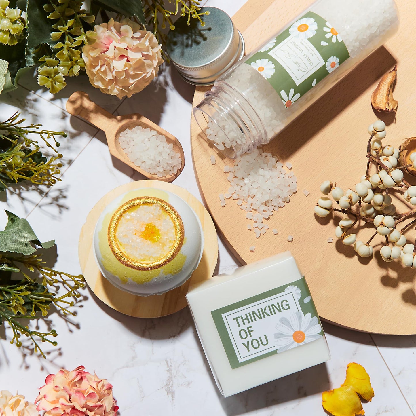 Care Package for Women - Get Well Gifts & Self Care Essentials Basket for Her, Gift Basket for Women,Luxury Spa Relaxation Gift Set