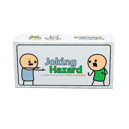 Joking Hazard by Cyanide & Happiness - 360+ Funny & Inappropriate Comic Cards, Hilarious Party Games | Includes Add-Your-Own-Words Cards
