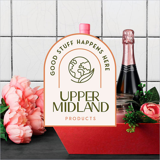 [5PK] Large Red Baskets For Gifts Empty To Fill| Bulk Red Gift Basket- 10x12” Basket| Christmas, Valentines, Thanksgiving, Easter|Shelf Basket, Snack, Organizing|Gift To Impress-Upper Midland Products