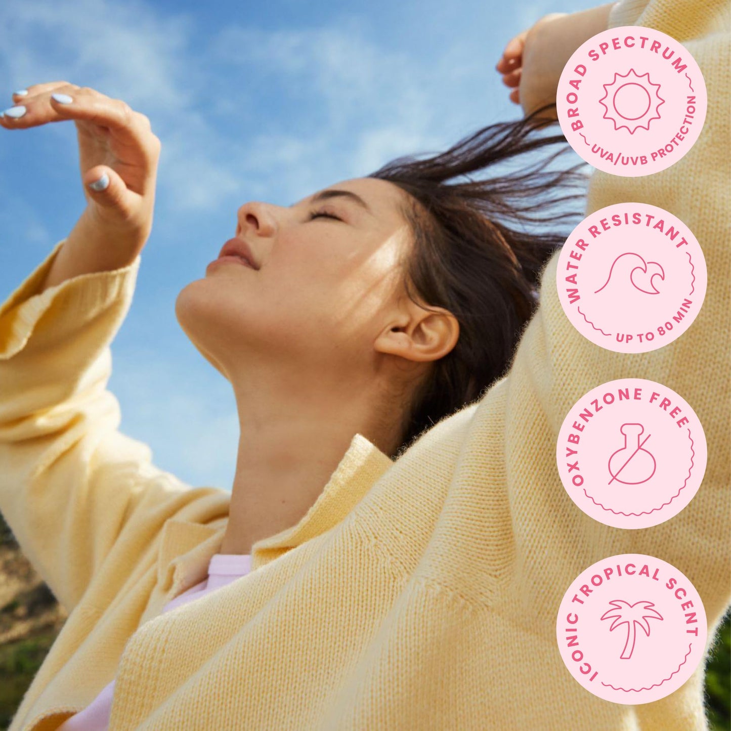 Hawaiian Tropic Mineral Powder Sunscreen Brush SPF 30 | Beach Essentials, Zinc Oxide Mineral Sunscreen Powder SPF, Face Sunblock Travel Size, Brush On Sun Screen Protector for Face and Body, 0.15oz