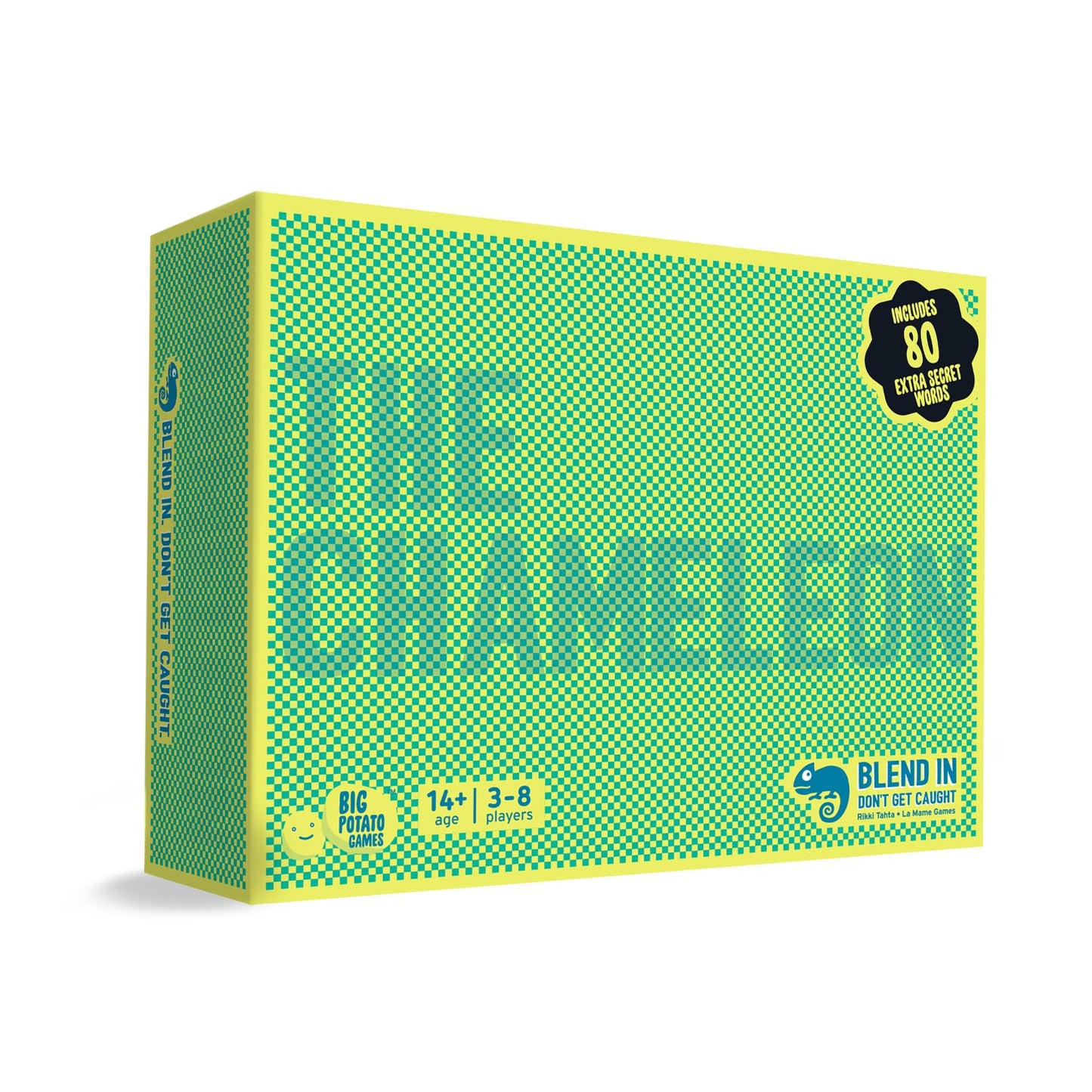 Big Potato The Chameleon, Award-Winning Board Game for Families & Friends | Includes 80 Extra Secret Words