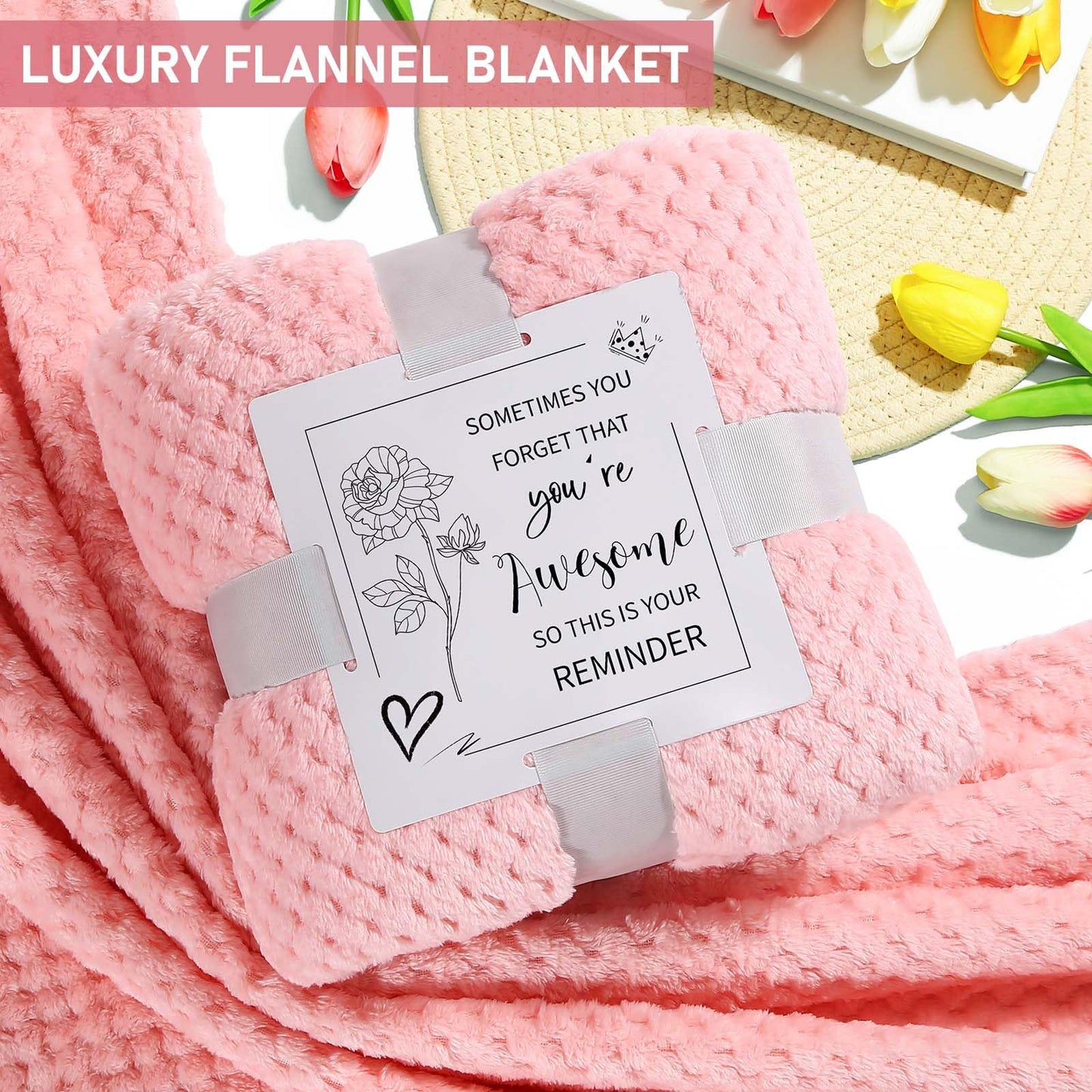 Happy Birthday Gifts for Women Mom Her Friend Sister Wife Grandma, Self Care Gifts Get Well Gifts Unique Relaxing Spa Gift Basket Set, Christmas Gifts for Women Mom Wife Grandma Friends Sister