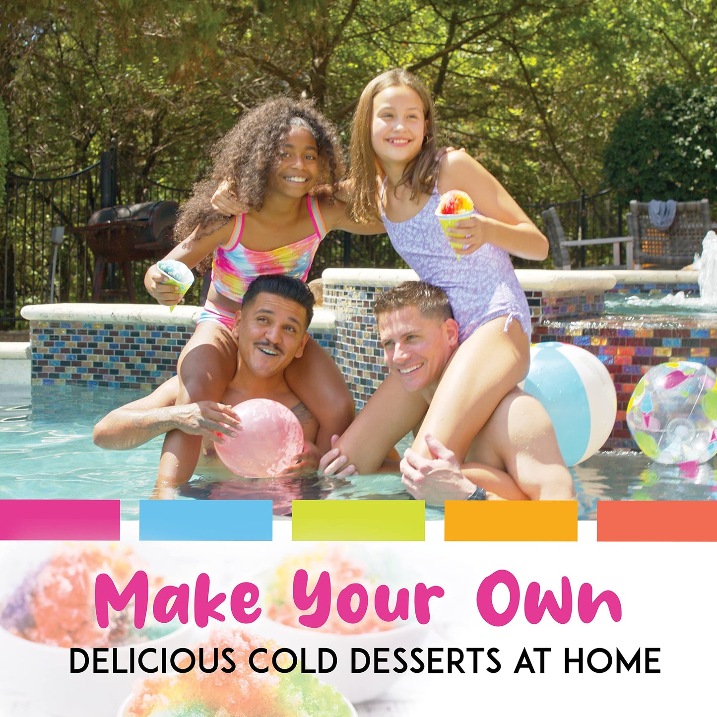 Hawaiian Shaved Ice Essential Snow Cone Machine bundled with Hawaiian Shaved Ice Mini Snow Cone Machine