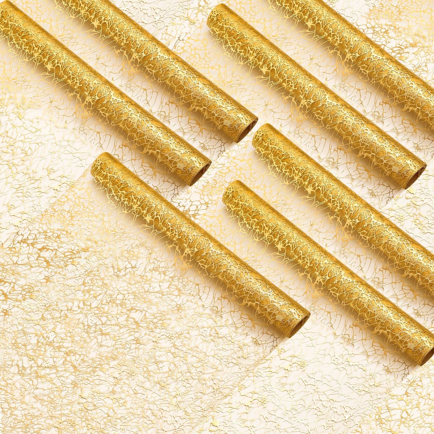 Chumia 12 Pieces Gold Table Runner 12 x 85 Inch Sequin Glitter Table Runner Roll Metallic Thin Mesh Fabric Decor for Party Wedding Shower Birthday Baby Shower Party Supplies